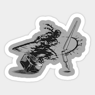 Ninja Ink Sticker